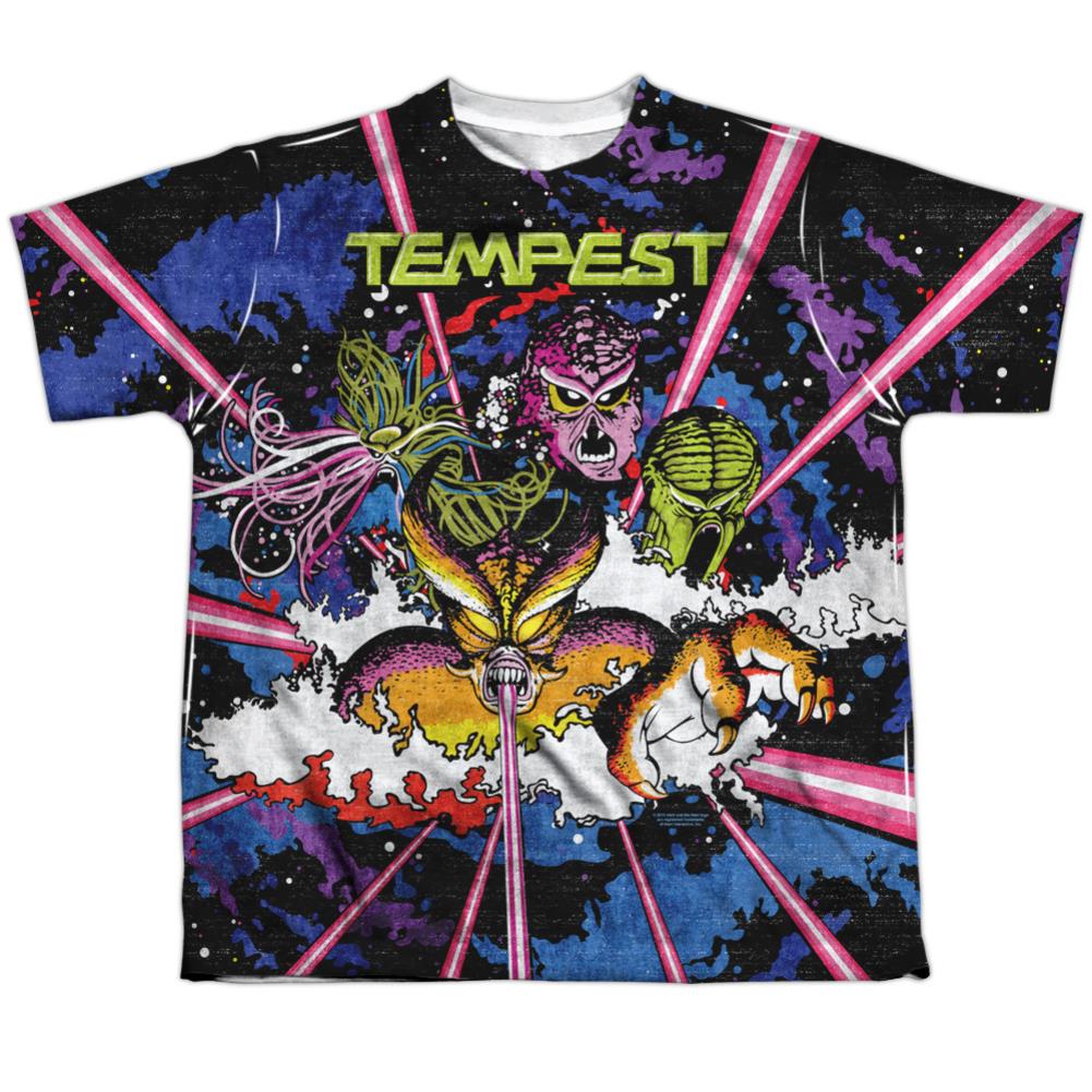 Atari Key Art Youth Regular Fit Poly Short-Sleeve T-Shirt