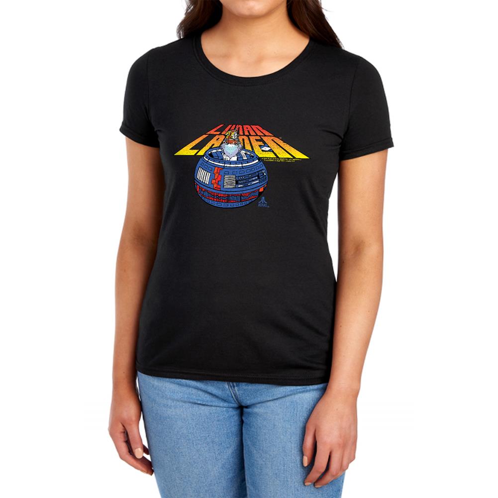 Atari Lunar Globe Women's 18/1 Cotton Short-Sleeve T-Shirt