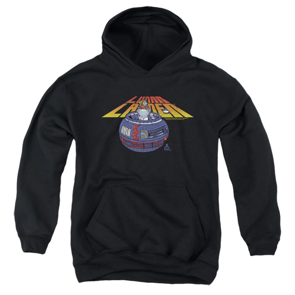 Atari Lunar Globe Youth Cotton Poly Pull-Over Hoodie