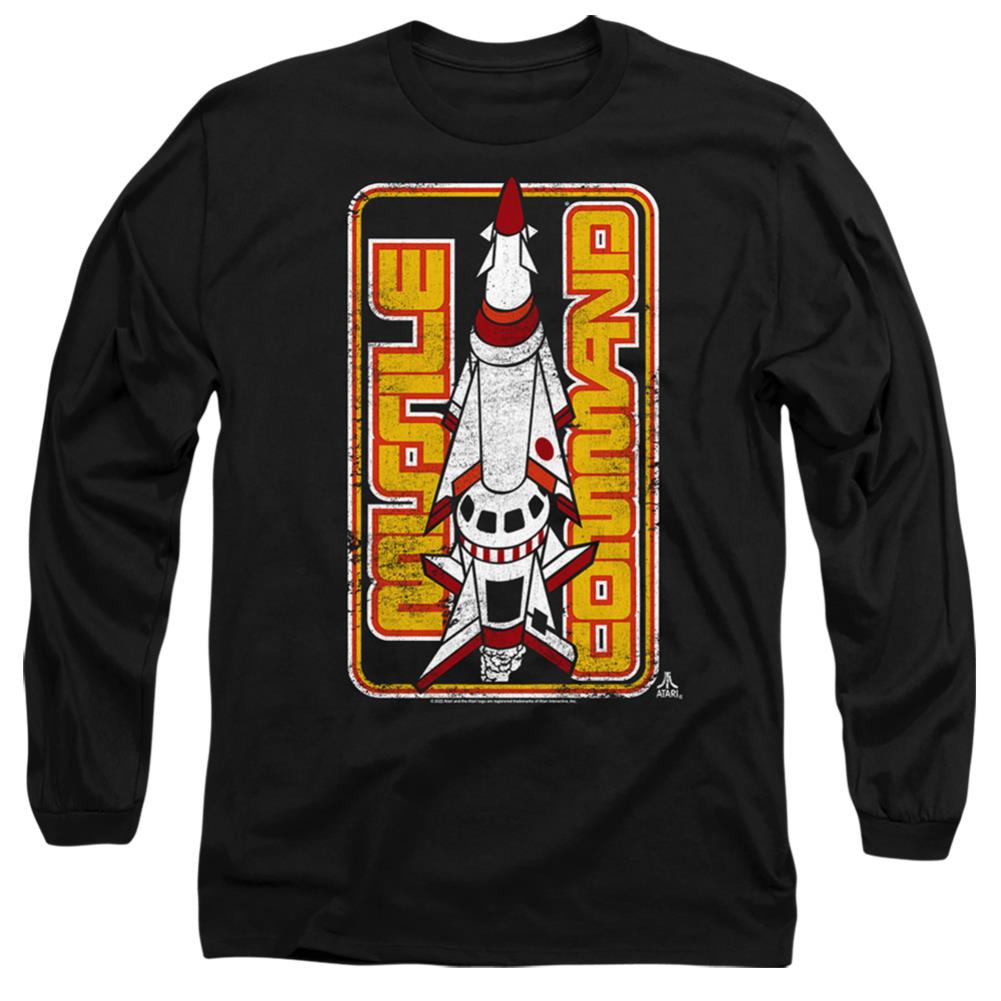 Atari Missile Men's 18/1 Cotton Long-Sleeve T-Shirt
