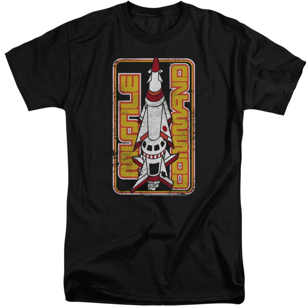 Atari Missile Men's 18/1 Tall Cotton Short-Sleeve T-Shirt