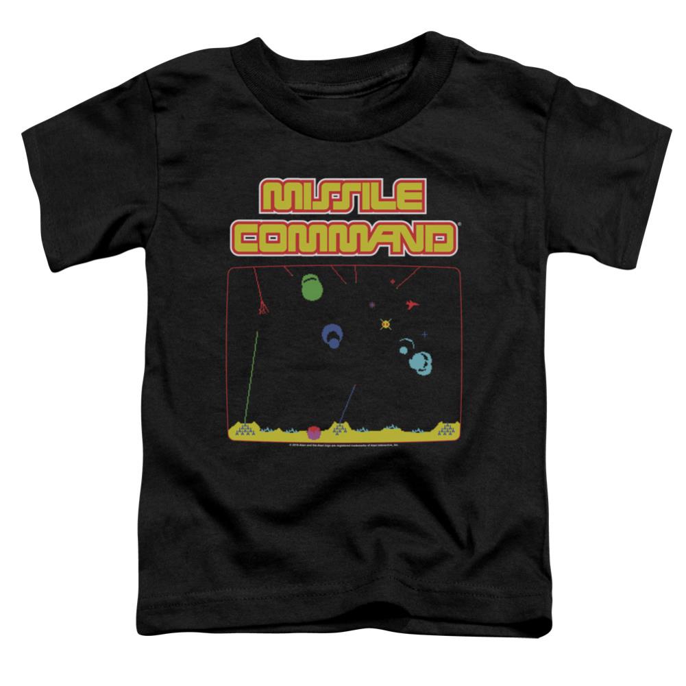 Atari Missle Screen Toddler 18/1 Cotton Short-Sleeve T-Shirt
