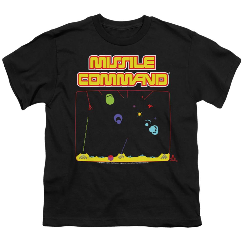 Atari Missle Screen Youth 18/1 100% Cotton Short-Sleeve T-Shirt