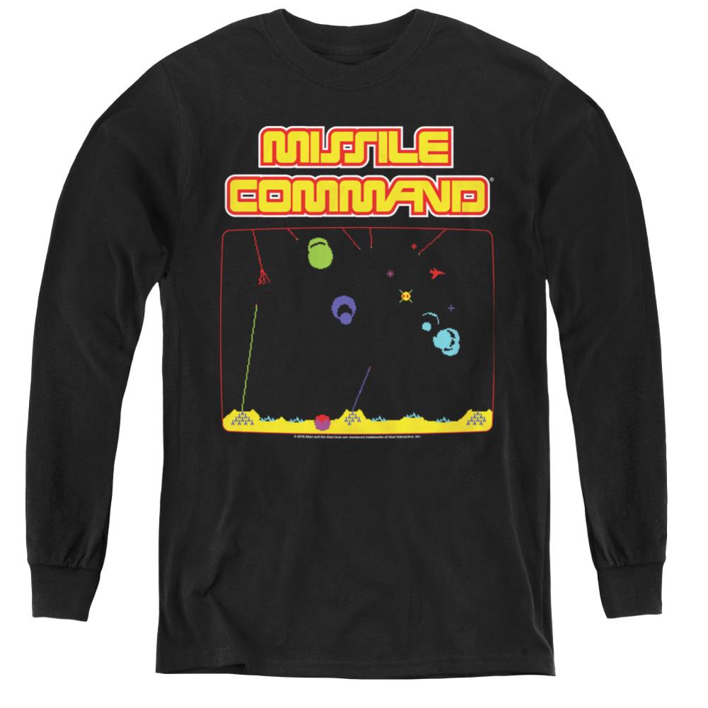 Atari Missle Screen Youth Long-Sleeve T-Shirt