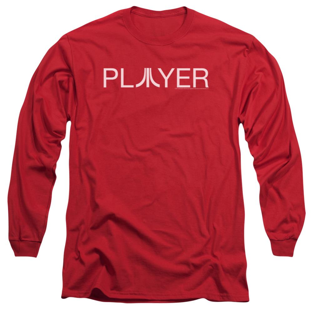 Atari Player Men's 18/1 Cotton Long-Sleeve T-Shirt