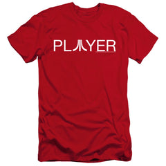 Atari Player Men's Ultra-Soft 30/1 Cotton Slim Short-Sleeve T-Shirt