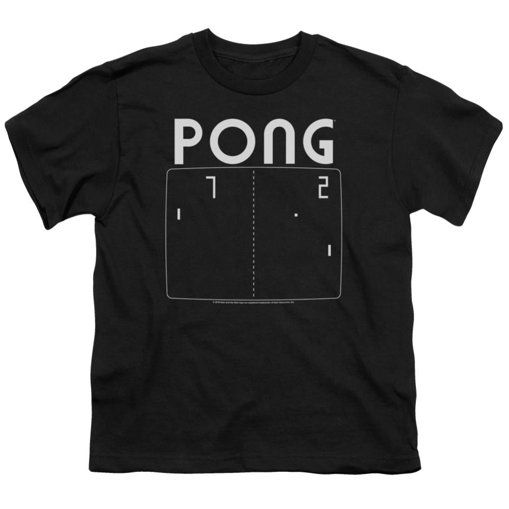 Atari Pong Screen Youth 18/1 100% Cotton Short-Sleeve T-Shirt