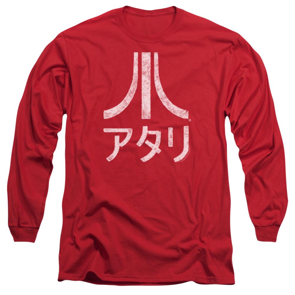 Atari Rough Kanji Men's 18/1 Cotton Long-Sleeve T-Shirt