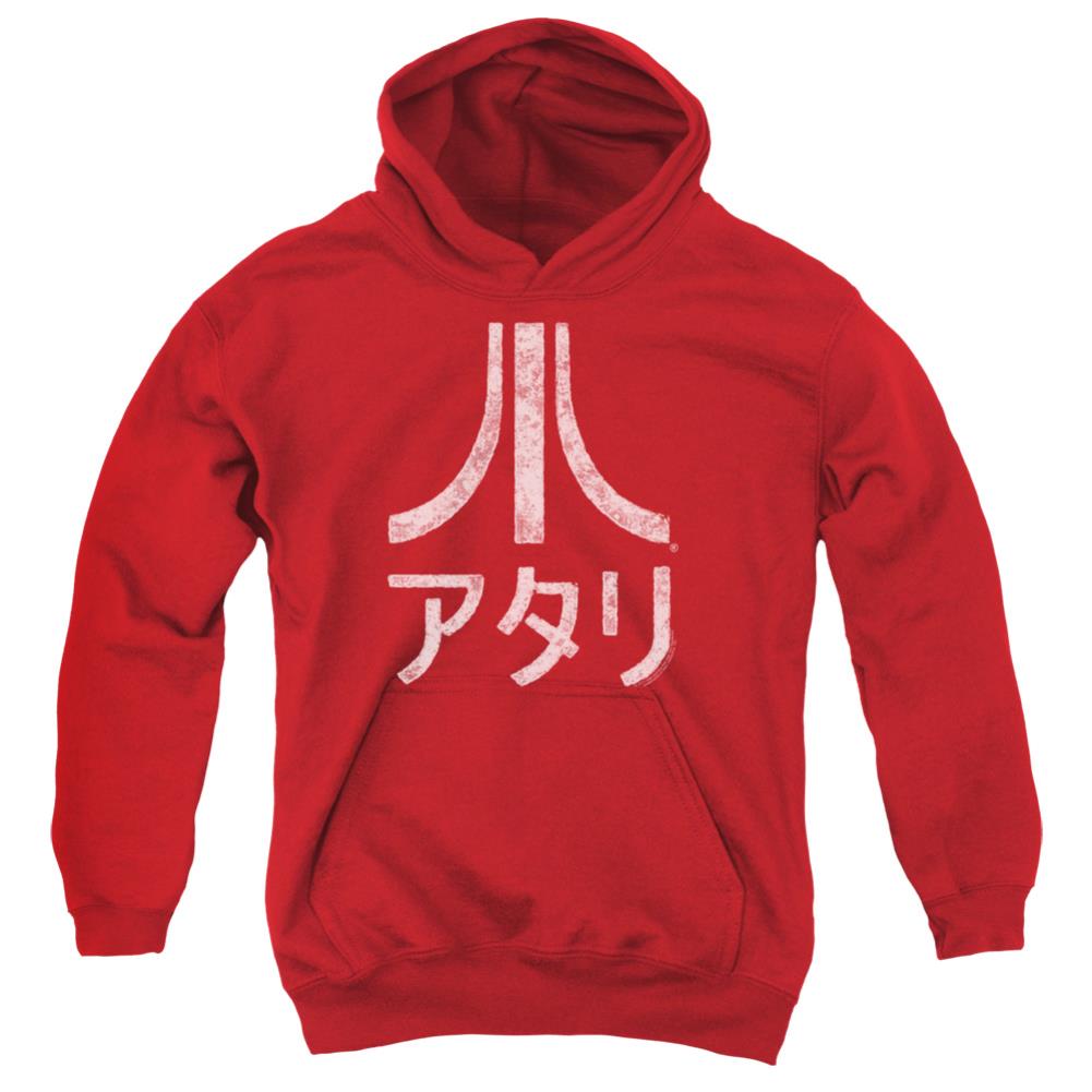 Atari Rough Kanji Youth Cotton Poly Pull-Over Hoodie