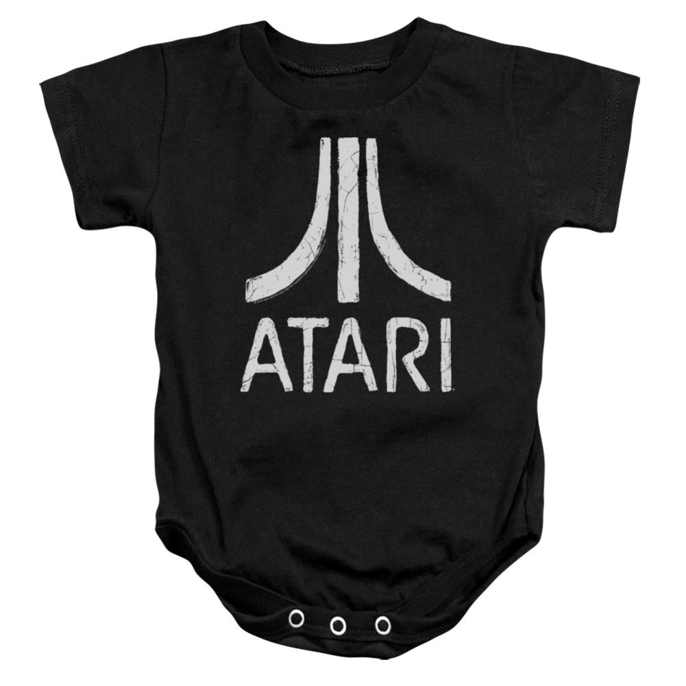 Atari Rough Logo Infant's Cotton SS Snapsuit