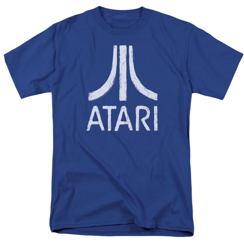 Atari Rough Logo Men's 18/1 Cotton Short-Sleeve T-Shirt