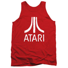 Atari Rough Logo Men's 18/1 Cotton Tank Top