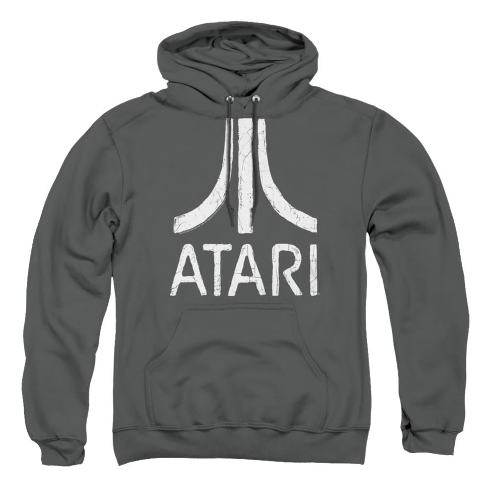 Atari Rough Logo Men's Pull-Over 75 25 Poly Hoodie