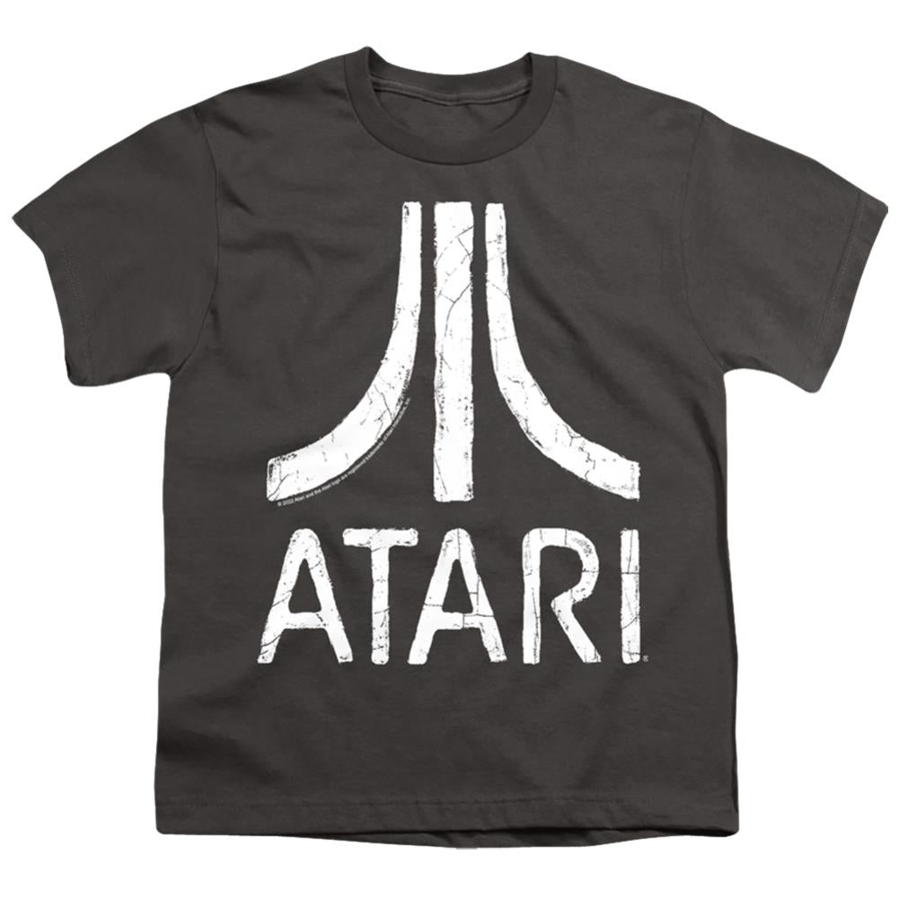 Atari Rough Logo Youth 18/1 100% Cotton Short-Sleeve T-Shirt