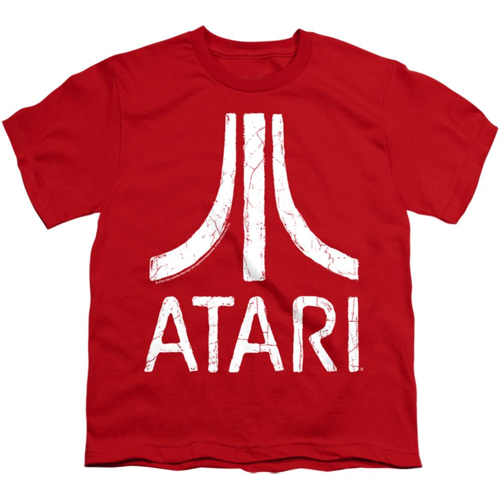 Atari Rough Logo Youth 18/1 100% Cotton Short-Sleeve T-Shirt