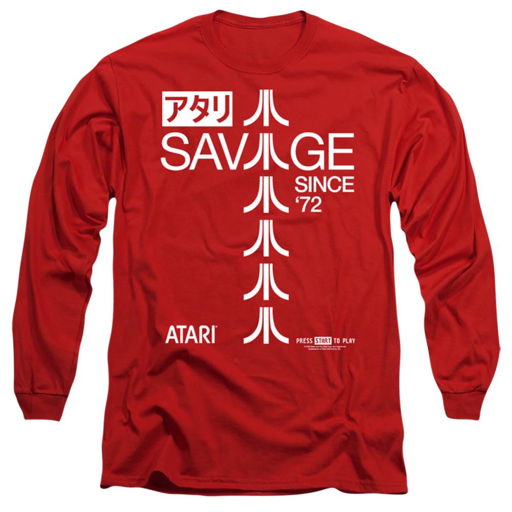 Atari Savage 72 Men's 18/1 Cotton Long-Sleeve T-Shirt