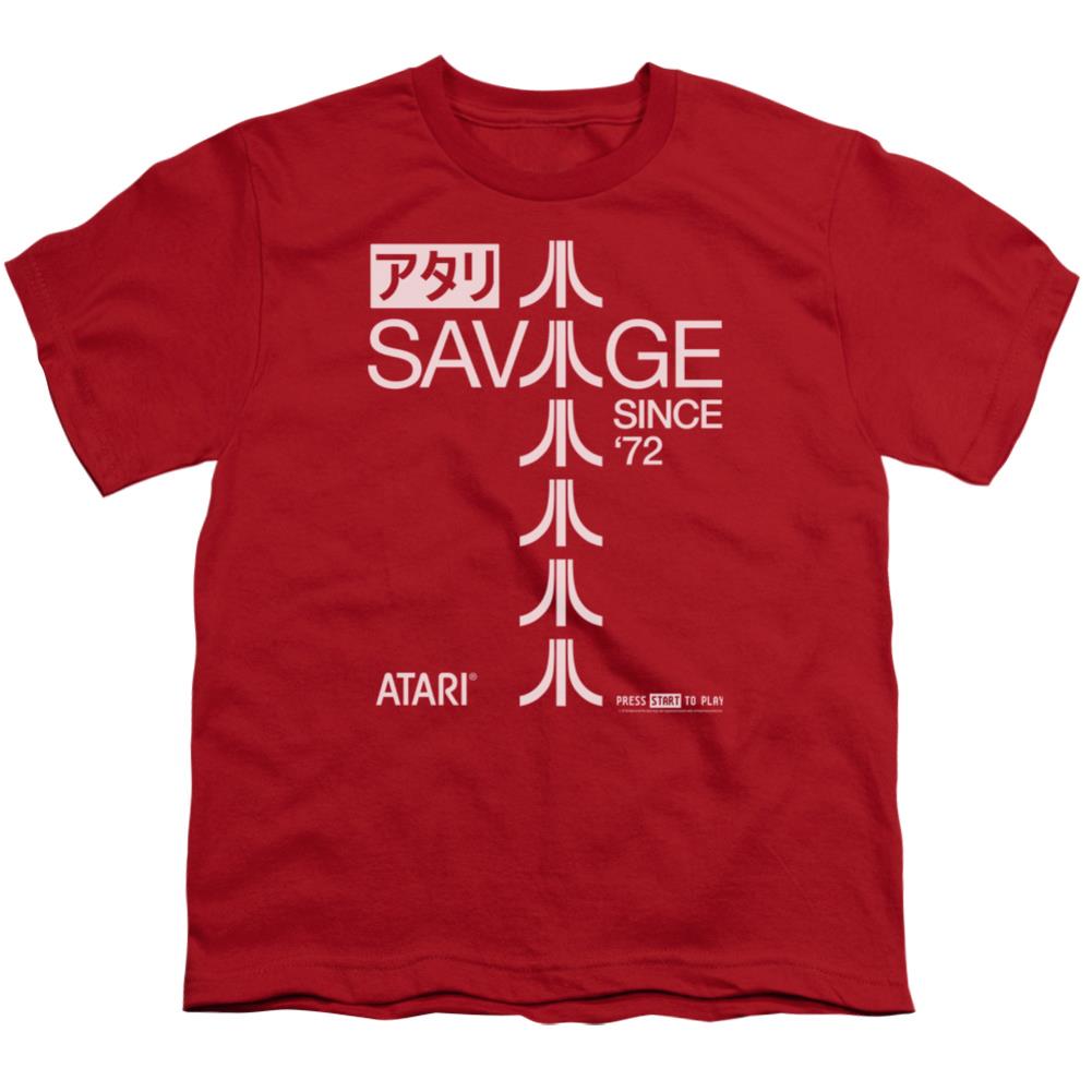 Atari Savage 72 Youth 18/1 100% Cotton Short-Sleeve T-Shirt