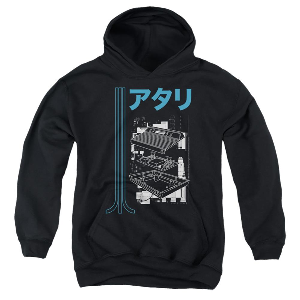 Atari Schematic Youth Cotton Poly Pull-Over Hoodie
