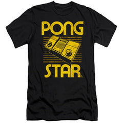 Atari Star Men's Ultra-Soft 30/1 Cotton Slim Short-Sleeve T-Shirt