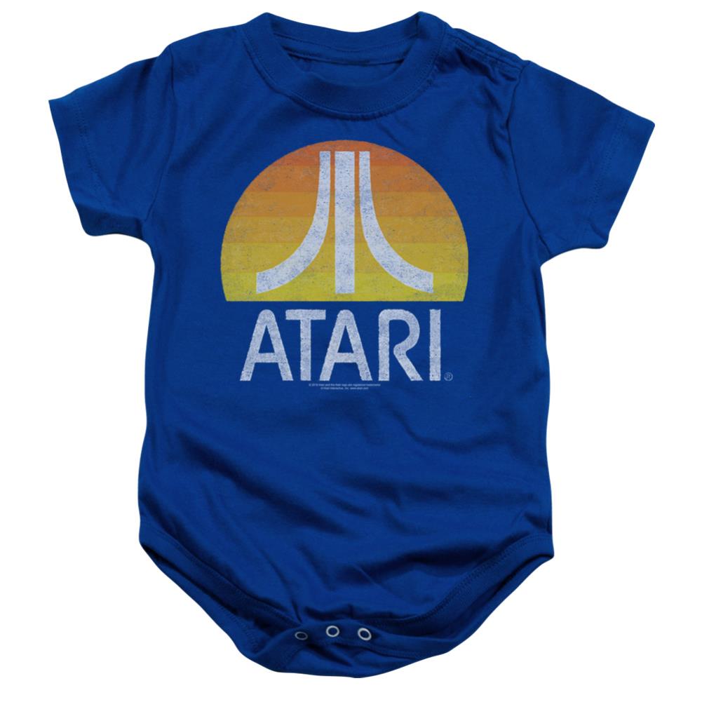 Atari Sunrise Eroded Infant's Cotton SS Snapsuit