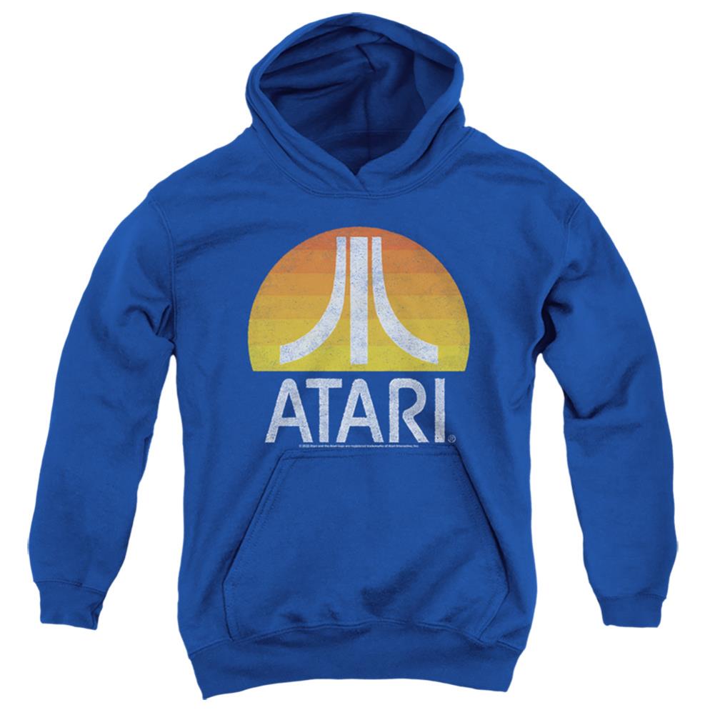 Atari Sunrise Eroded Youth Cotton Poly Pull-Over Hoodie