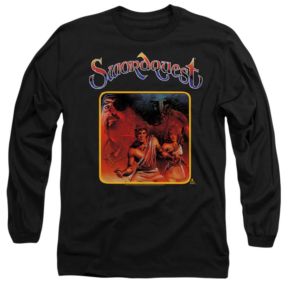 Atari Swordquest Men's 18/1 Cotton Long-Sleeve T-Shirt
