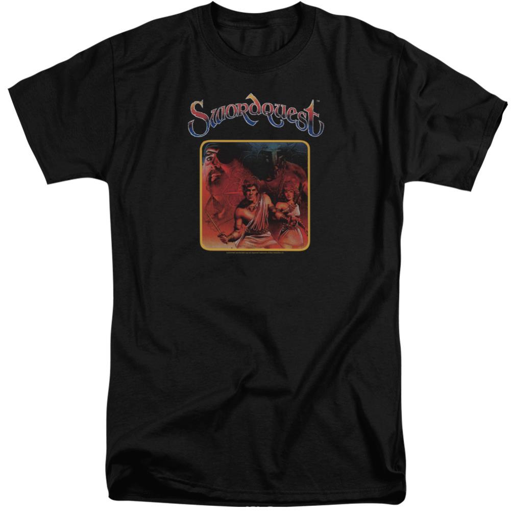 Atari Swordquest Men's 18/1 Tall Cotton Short-Sleeve T-Shirt