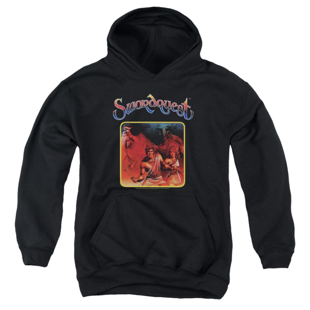Atari Swordquest Youth Cotton Poly Pull-Over Hoodie