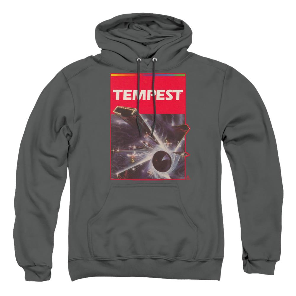 Atari Tempest Box Art Men's Pull-Over 75 25 Poly Hoodie