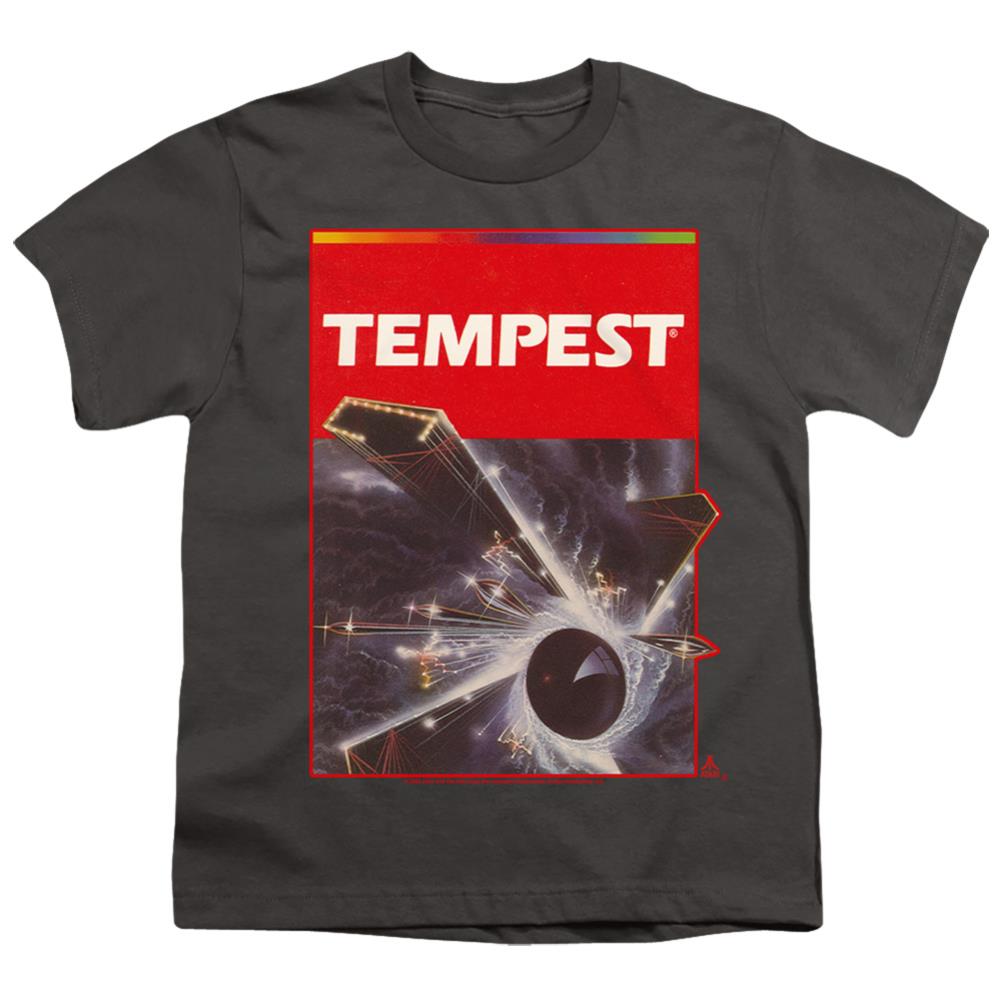 Atari Tempest Box Art Youth 18/1 100% Cotton Short-Sleeve T-Shirt