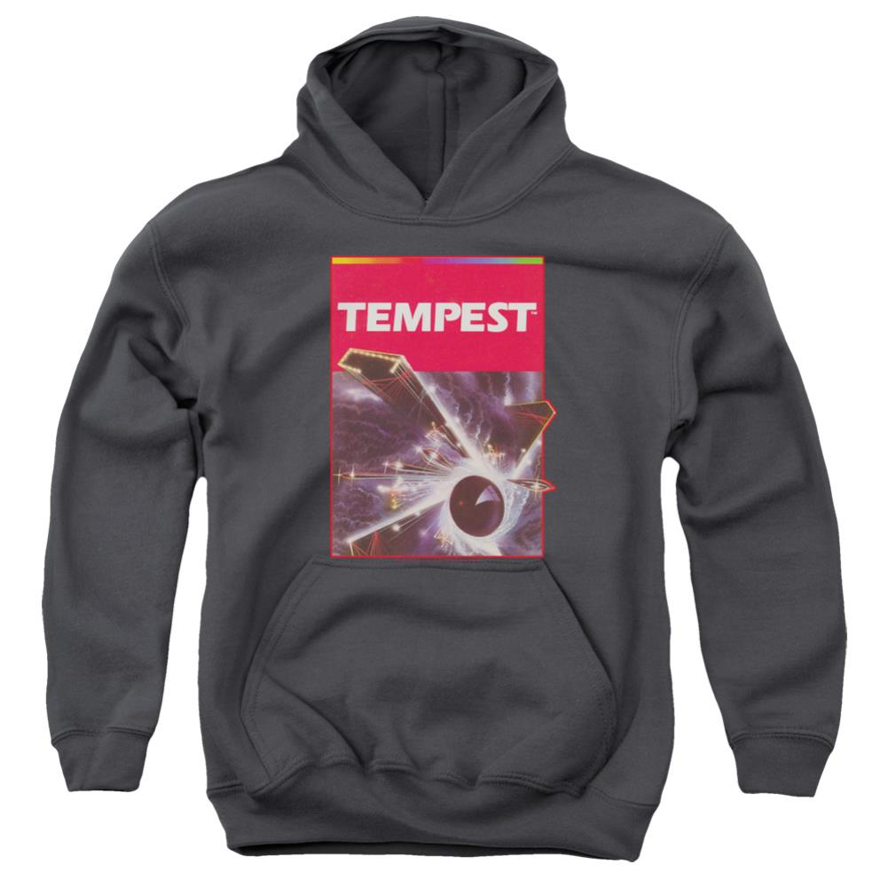 Atari Tempest Box Art Youth Cotton Poly Pull-Over Hoodie
