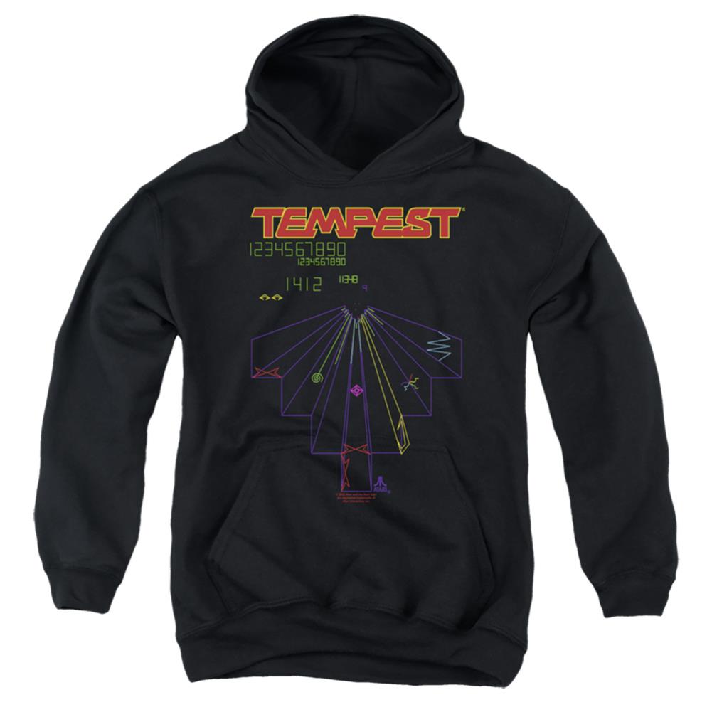 Atari Tempest Screen Youth Cotton Poly Pull-Over Hoodie