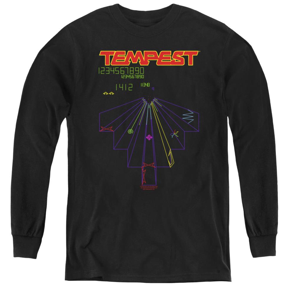 Atari Tempest Screen Youth Long-Sleeve T-Shirt