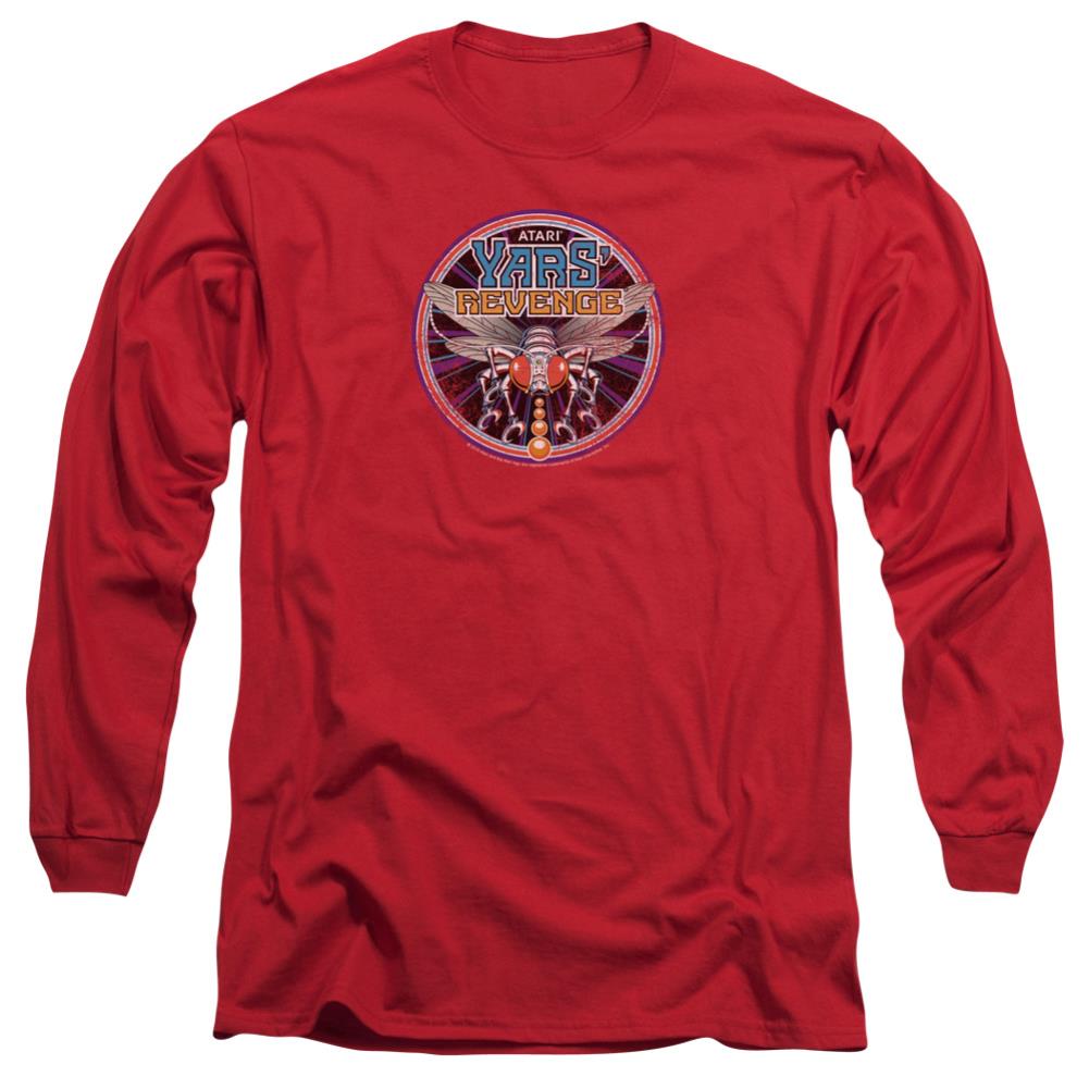 Atari Yars Revenge Patch Men's 18/1 Cotton Long-Sleeve T-Shirt