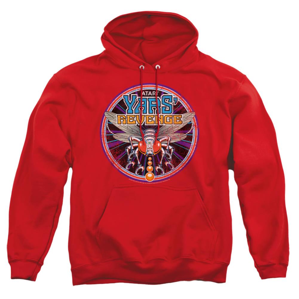 Atari Yars Revenge Patch Men's Pull-Over 75 25 Poly Hoodie
