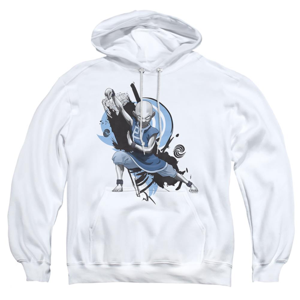 Avatar The Last Airbender Energybending Aang Men's Pull-Over 75 25 Poly Hoodie