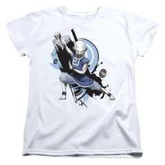 Avatar The Last Airbender Energybending Aang Women's 18/1 Cotton Short-Sleeve T-Shirt