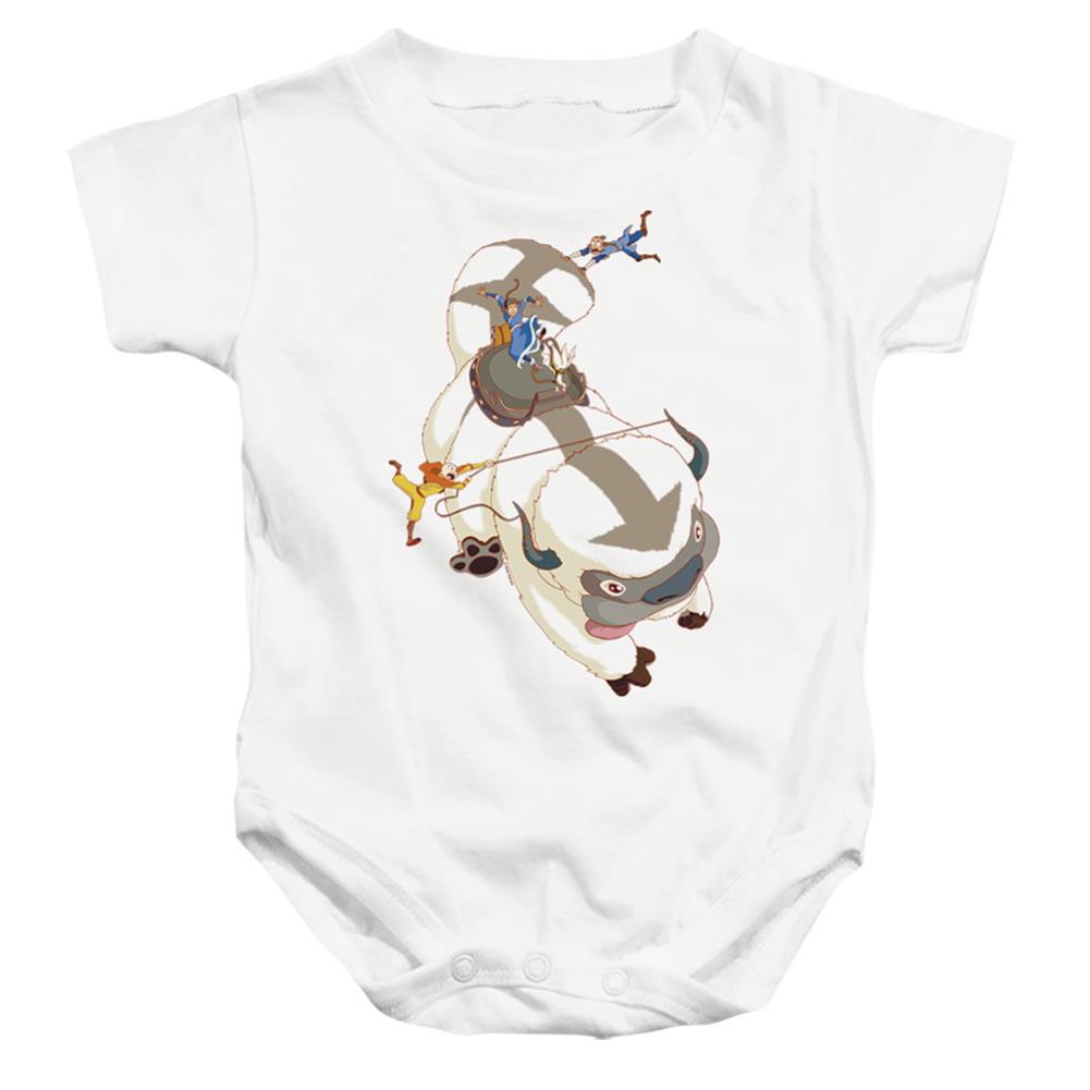 Avatar The Last Airbender Hang On Appa Infant's Cotton SS Snapsuit