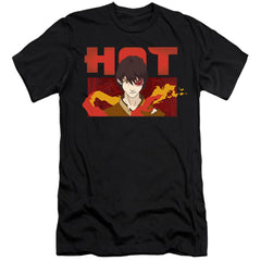 Avatar The Last Airbender Hot Zuko Men's Ultra-Soft 30/1 Cotton Slim Short-Sleeve T-Shirt