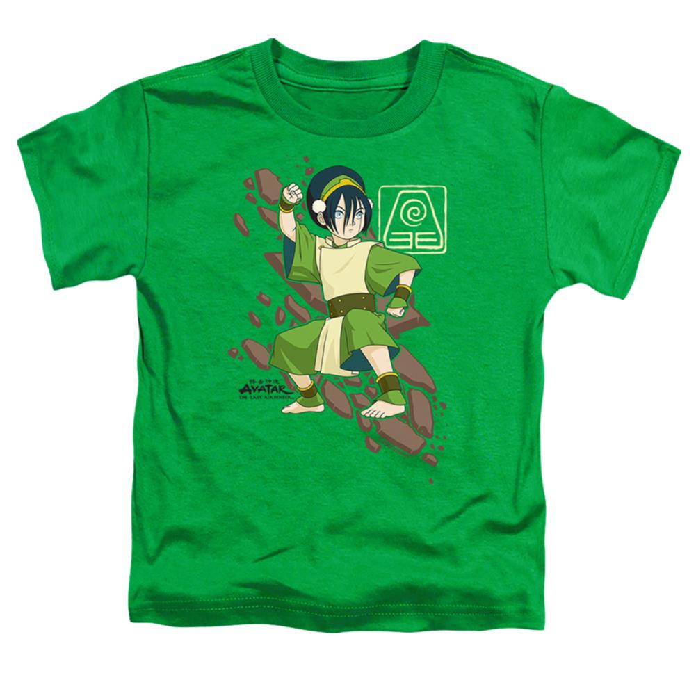 Avatar The Last Airbender Toph Rock Slide Toddler 18/1 Cotton Short-Sleeve T-Shirt
