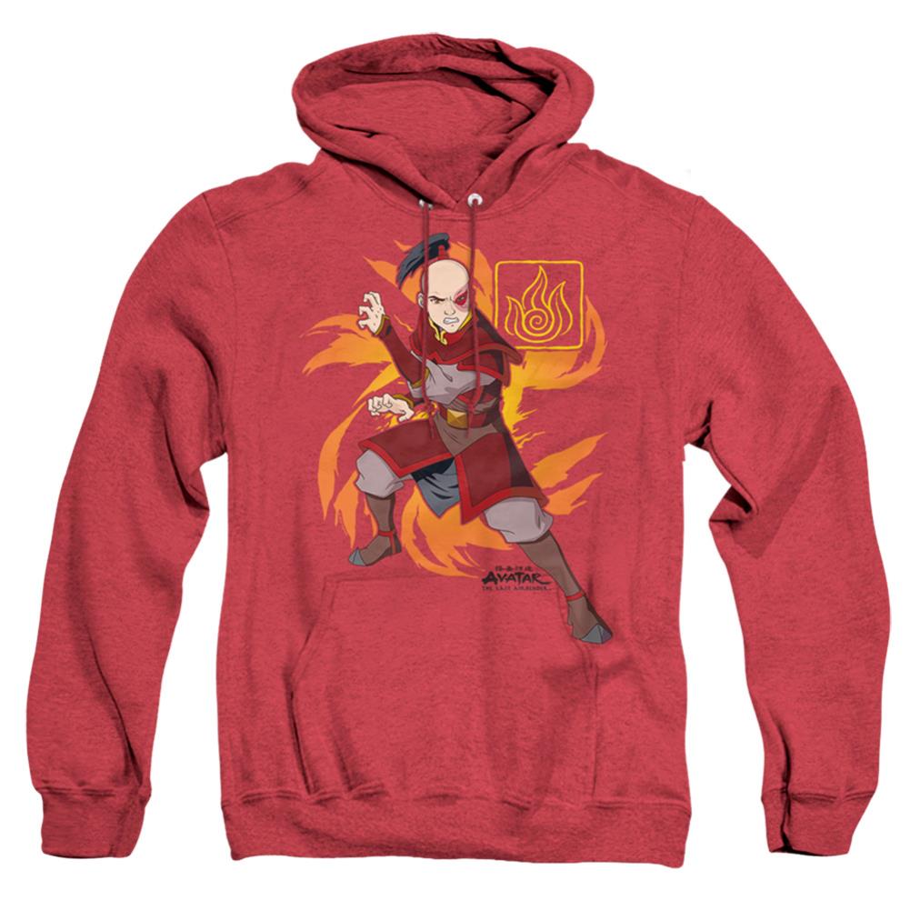 Avatar The Last Airbender Zuko Flame Burst Men's Pull-Over Hoodie