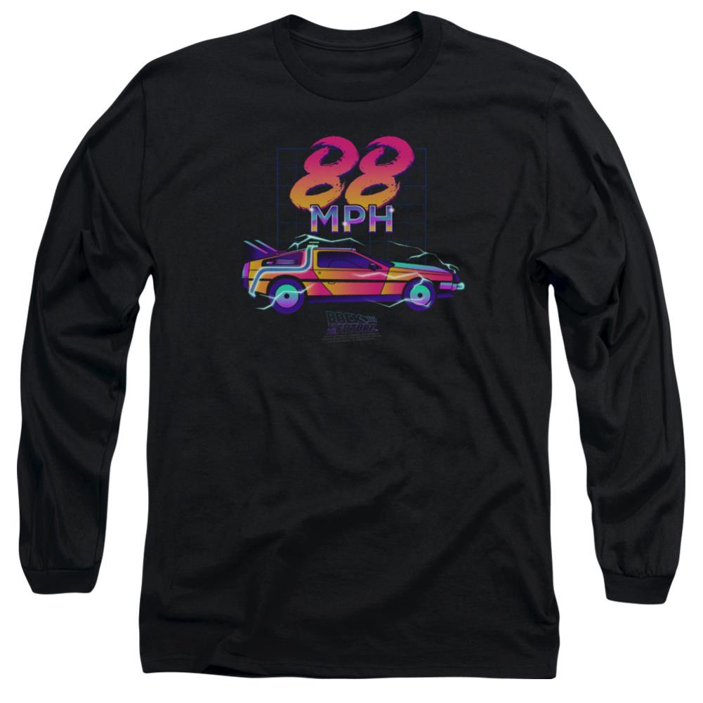 Back To The Future 88 Mph Men's 18/1 Cotton Long-Sleeve T-Shirt