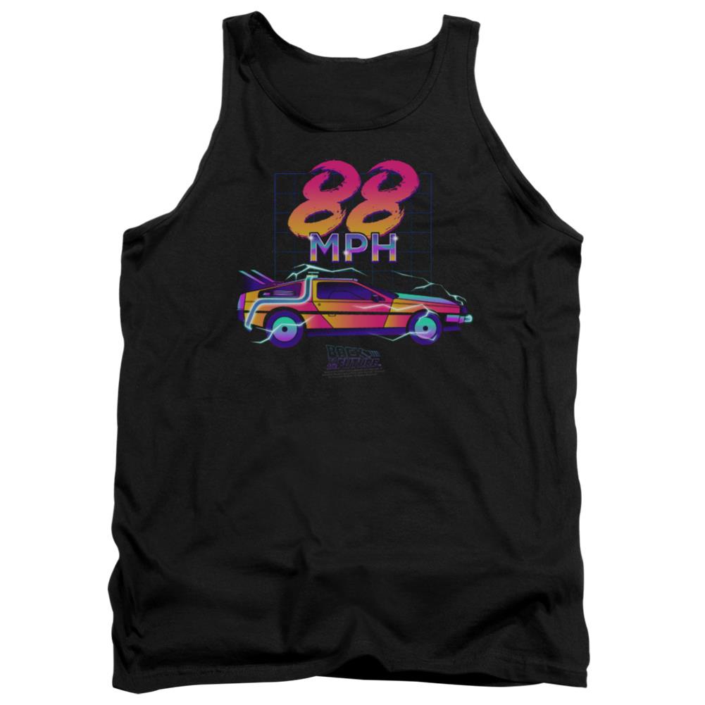Back To The Future 88 Mph Men's 18/1 Cotton Tank Top