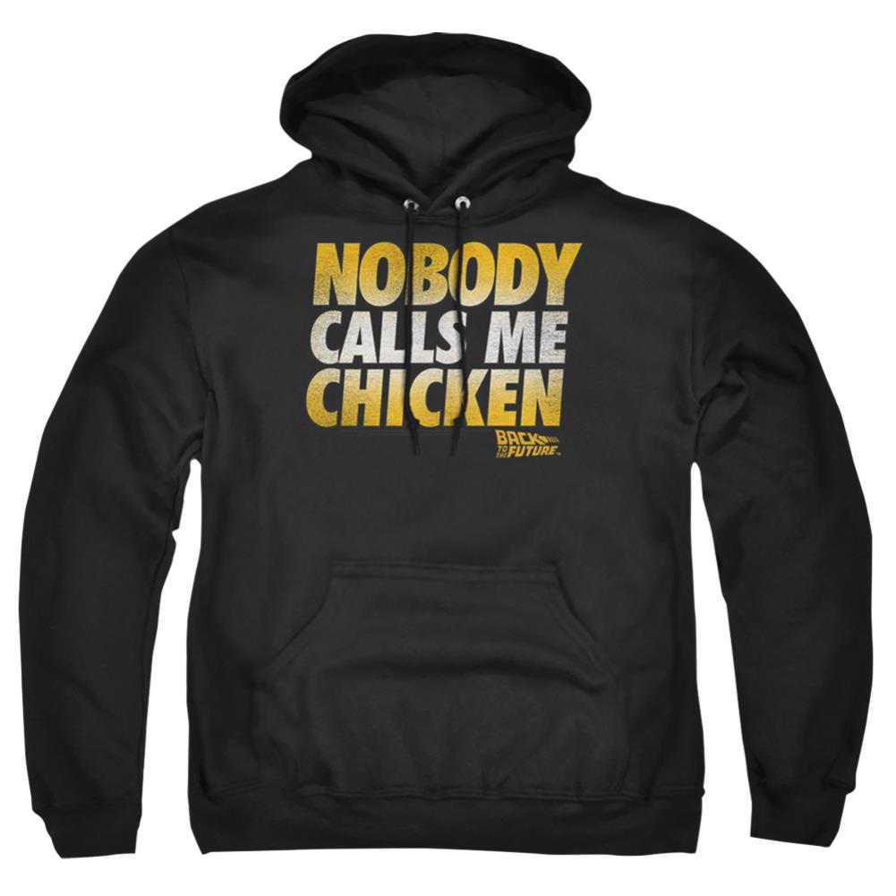 Back To The Future Chicken Men's Pull-Over 75 25 Poly Hoodie