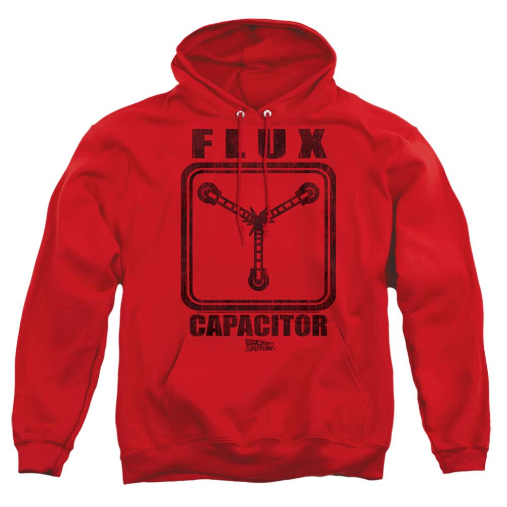 Back To The Future Flux Capacitor Men's Pull-Over 75 25 Poly Hoodie