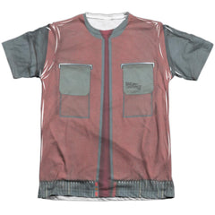 Back To The Future Future Jacket Men's Regular Fit Poly Cotton Short-Sleeve T-Shirt