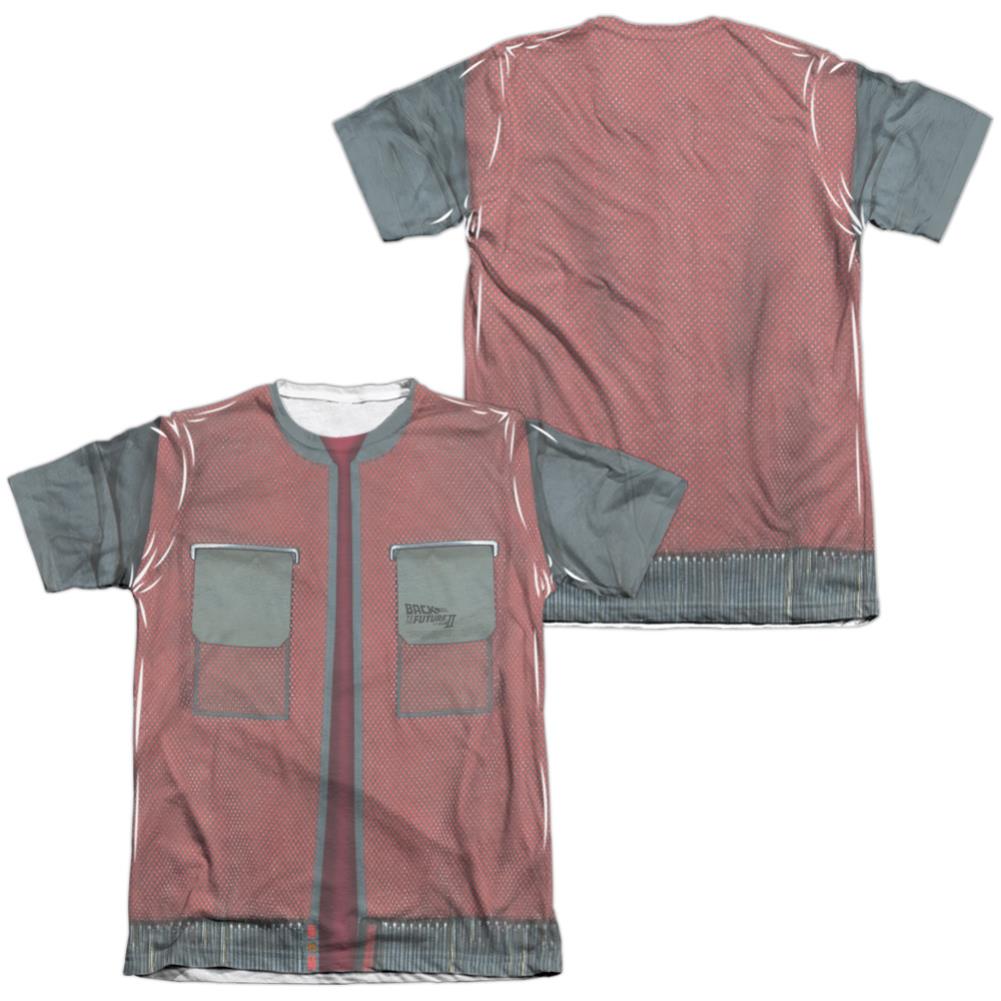 Back To The Future Future Jacket Men's Regular Fit Poly Cotton Short-Sleeve T-Shirt
