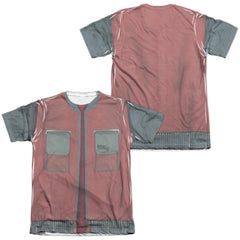 Back To The Future Future Jacket Men's Regular Fit Poly Cotton Short-Sleeve T-Shirt
