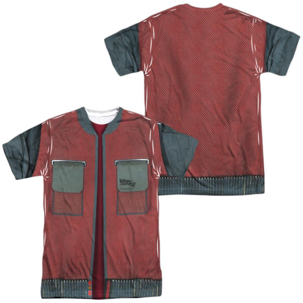 Back To The Future Future Jacket Men's Regular Fit Polyester Short-Sleeve T-Shirt