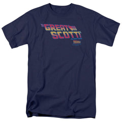 Back To The Future Great Scott Men's 18/1 Cotton Short-Sleeve T-Shirt